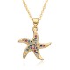 Wholesale of high-end, elegant, fashionable and non-fading copper-plated necklaces for women in 2023, a bestseller in cross-border sales from Europe and America Wholesale of high-end, elegant, fashionable and non-fading copper-plated necklaces for women in 2023, a bestseller in cross-border sales from Europe and America