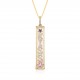 MOM European and American fashion item accessories, colored zircon KISS pendants, Instagram cold style jewelry boxes and chains wholesale MOM European and American fashion item accessories, colored zircon KISS pendants, Instagram cold style jewelry boxes and chains wholesale