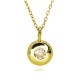 Round zircon necklace, a light luxury and niche design for girls, exudes a sense of sophistication. New 2024 collarbone chain, a strong chain, is a summer gift Round zircon necklace, a light luxury and niche design for girls, exudes a sense of sophistication. New 2024 collarbone chain, a strong chain, is a summer gift