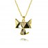 Dog and cat animal necklaces, girls' light luxury and niche design, high-end feel, 2025 new collarbone chain, strong chain summer gift