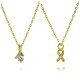 Wholesale of new cross-border copper-gold-plated elegant diamond-encrusted pendant necklaces for women with a niche design sense in Europe and America Wholesale of new cross-border copper-gold-plated elegant diamond-encrusted pendant necklaces for women with a niche design sense in Europe and America