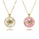 Cross-border best-selling accessories: crystal zircon shell Evil Eye necklace for women, European and American Devil Eye pendant necklaces Cross-border best-selling accessories: crystal zircon shell Evil Eye necklace for women, European and American Devil Eye pendant necklaces