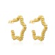 European and American style metal spiral five-pointed star earrings spring and summer new trendy, simple, individual and fashionable star-shaped ear rings and earrings European and American style metal spiral five-pointed star earrings spring and summer new trendy, simple, individual and fashionable star-shaped ear rings and earrings