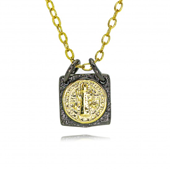 European and American cross-border religious personality statue box chain Zircon Catholic Virgin Mary pendant necklace copper plated with 18k real gold European and American cross-border religious personality statue box chain Zircon Catholic Virgin Mary pendant necklace copper plated with 18k real gold