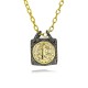 European and American cross-border religious personality statue box chain Zircon Catholic Virgin Mary pendant necklace copper plated with 18k real gold European and American cross-border religious personality statue box chain Zircon Catholic Virgin Mary pendant necklace copper plated with 18k real gold