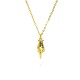A niche design of cross-border accessories from Europe and America, a turquoise crescent necklace for women, a pure silver simple and fashionable zircon collarbone chain A niche design of cross-border accessories from Europe and America, a turquoise crescent necklace for women, a pure silver simple and fashionable zircon collarbone chain