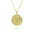 Sun and Moon style necklace for girls, light luxury, niche and high-end, 2024 new collarbone chain, strong chain summer gift
