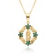 Wholesale of popular cross-border sales in Europe and America: Virgin Mary flower necklaces, women's copper pendants plated with 18K gold, and jewelry Wholesale of popular cross-border sales in Europe and America: Virgin Mary flower necklaces, women's copper pendants plated with 18K gold, and jewelry