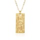 Wholesale trend of $100 US dollar pendant necklaces, gold and silver hip-hop collarbone chain necklaces in cross-border fashion from Europe and America Wholesale trend of $100 US dollar pendant necklaces, gold and silver hip-hop collarbone chain necklaces in cross-border fashion from Europe and America