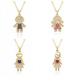 Youdaoplaceholder0 2023 Japanese/Korean couple necklace ins boy/girl couple diamond pendant Diamond necklace