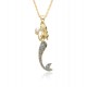 Ballet girl's light luxury style, full of diamonds, pendant necklace, female Internet celebrity, versatile collarbone chain, chain g112 Ballet girl's light luxury style, full of diamonds, pendant necklace, female Internet celebrity, versatile collarbone chain, chain g112