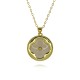 High-quality copper plated with 18K gold, exquisitely crafted natural mother-of-pearl four-leaf clover monogram necklace, women's light luxury style ins collarbone chain High-quality copper plated with 18K gold, exquisitely crafted natural mother-of-pearl four-leaf clover monogram necklace, women's light luxury style ins collarbone chain