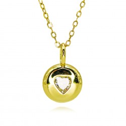 Round zircon necklace, a light luxury and niche design for girls, exudes a sense of sophistication. New 2024 collarbone chain, a strong chain, is a summer gift