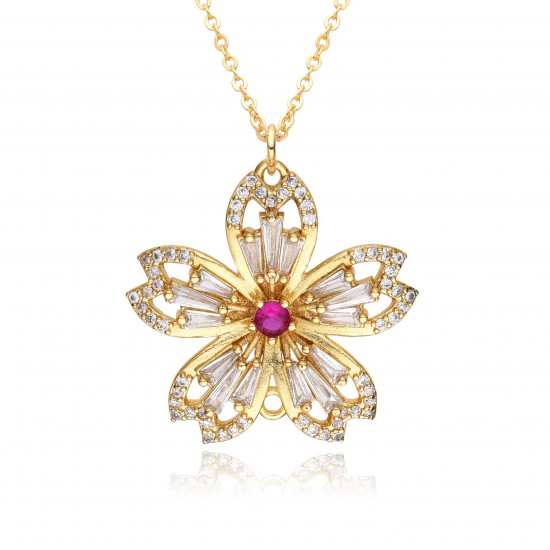 The new best-selling necklaces and pendants in foreign trade are exquisitely crafted with slightly set zircon small sunflowers and golden jewelry that retains color The new best-selling necklaces and pendants in foreign trade are exquisitely crafted with slightly set zircon small sunflowers and golden jewelry that retains color