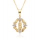 Wholesale of popular cross-border sales in Europe and America: Virgin Mary flower necklaces, women's copper pendants plated with 18K gold, and jewelry Wholesale of popular cross-border sales in Europe and America: Virgin Mary flower necklaces, women's copper pendants plated with 18K gold, and jewelry