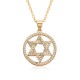 European and American five-pointed star-shaped pendant, guardian star, engraved star, diamond-encrusted star necklace, short women's collarbone chain wholesale European and American five-pointed star-shaped pendant, guardian star, engraved star, diamond-encrusted star necklace, short women's collarbone chain wholesale