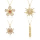 The new best-selling necklaces and pendants in foreign trade are exquisitely crafted with slightly set zircon small sunflowers and golden jewelry that retains color The new best-selling necklaces and pendants in foreign trade are exquisitely crafted with slightly set zircon small sunflowers and golden jewelry that retains color