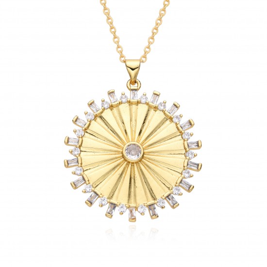 European and American cross-border micro-set zircon Devil Eye pendant Necklace Colored zirconium geometric eye necklace women Necklace European and American cross-border micro-set zircon Devil Eye pendant Necklace Colored zirconium geometric eye necklace women Necklace