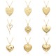 The 2023 new heart-shaped diamond-encrusted necklace for women features a simple and niche design. It is a heart-shaped collarbone chain with a copper plating of 18K real gold The 2023 new heart-shaped diamond-encrusted necklace for women features a simple and niche design. It is a heart-shaped collarbone chain with a copper plating of 18K real gold