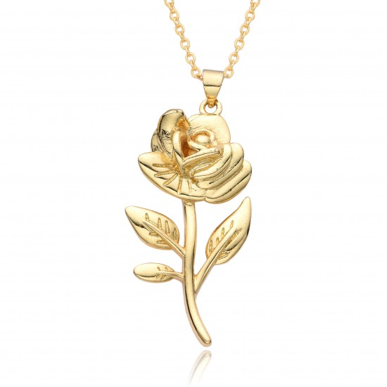 A retro, niche and high-end rose necklace for women, a light luxury collarbone chain and elegant accessories as a gift for your girlfriend A retro, niche and high-end rose necklace for women, a light luxury collarbone chain and elegant accessories as a gift for your girlfriend