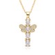 A slightly star-studded cross necklace with a cool and sweet style. Zircon sparkling diamond pendant, 2023 new trendy neck chain A slightly star-studded cross necklace with a cool and sweet style. Zircon sparkling diamond pendant, 2023 new trendy neck chain