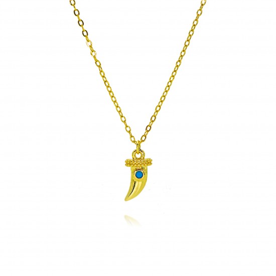 A niche design of cross-border accessories from Europe and America, a turquoise crescent necklace for women, a pure silver simple and fashionable zircon collarbone chain A niche design of cross-border accessories from Europe and America, a turquoise crescent necklace for women, a pure silver simple and fashionable zircon collarbone chain