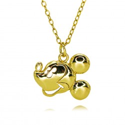 In 2025, the new Mickey series product is a hit, featuring a creative and cute cartoon Mickey Mouse pendant DIY accessory necklace