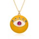 A best-selling colorized zircon eye pendant with a slightly set demonic eye necklace for women on cross-border Amazon in Europe and America A best-selling colorized zircon eye pendant with a slightly set demonic eye necklace for women on cross-border Amazon in Europe and America