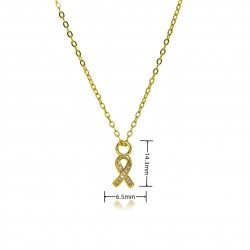 Wholesale of new cross-border copper-gold-plated elegant diamond-encrusted pendant necklaces for women with a niche design sense in Europe and America