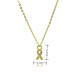 Wholesale of new cross-border copper-gold-plated elegant diamond-encrusted pendant necklaces for women with a niche design sense in Europe and America Wholesale of new cross-border copper-gold-plated elegant diamond-encrusted pendant necklaces for women with a niche design sense in Europe and America
