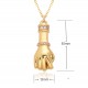 A new style of fashionable European and American necklace, copper-plated with real gold, slightly set with a pendant, a niche hip-hop accessory for women on Instagram A new style of fashionable European and American necklace, copper-plated with real gold, slightly set with a pendant, a niche hip-hop accessory for women on Instagram