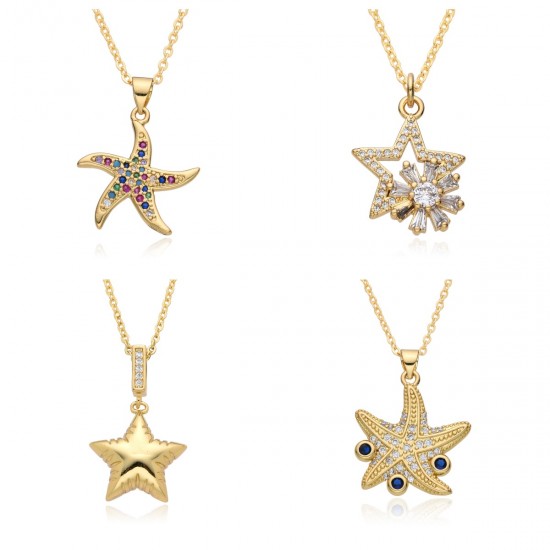 Wholesale of high-end, elegant, fashionable and non-fading copper-plated necklaces for women in 2023, a bestseller in cross-border sales from Europe and America Wholesale of high-end, elegant, fashionable and non-fading copper-plated necklaces for women in 2023, a bestseller in cross-border sales from Europe and America