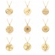 European and American niche design: Cupid's Arrow round necklace, female Instagram Little angel diamond-encrusted pendant, chain European and American niche design: Cupid's Arrow round necklace, female Instagram Little angel diamond-encrusted pendant, chain