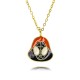 New cartoon Star Baby Stephen Spider-Man necklace, a cute cartoon oil-dripping necklace with anime accessories New cartoon Star Baby Stephen Spider-Man necklace, a cute cartoon oil-dripping necklace with anime accessories