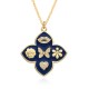 Amazon cross-border flower accessories are selling well, featuring fashionable and trendy micro-set oil-dripping flower pendants, necklaces and collarbone chains Amazon cross-border flower accessories are selling well, featuring fashionable and trendy micro-set oil-dripping flower pendants, necklaces and collarbone chains