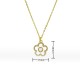 Fashionable white mother-of-pearl four-leaf clover flower cloud necklace for women in a cold style, ins natural shell pendant, collarbone chain necklace Fashionable white mother-of-pearl four-leaf clover flower cloud necklace for women in a cold style, ins natural shell pendant, collarbone chain necklace