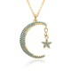 Aliexpress Women 's new fashion accessories Moon Star Pendant Fresh Personality necklace accessories necklace Aliexpress Women 's new fashion accessories Moon Star Pendant Fresh Personality necklace accessories necklace