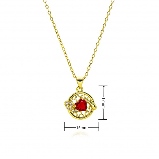 Cute oil-dripping Planet five-pointed star pendant necklace, diamond-set 18K gold-plated, simple cross-border new zirconia Cute oil-dripping Planet five-pointed star pendant necklace, diamond-set 18K gold-plated, simple cross-border new zirconia