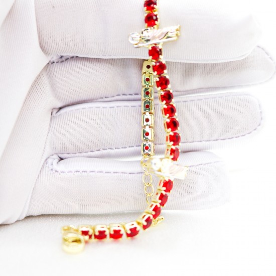 European and American foreign trade Amazon micro-set zircon bracelet, religious Saint Jude, niche, simple and sweet women's bracelet European and American foreign trade Amazon micro-set zircon bracelet, religious Saint Jude, niche, simple and sweet women's bracelet