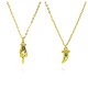 A niche design of cross-border accessories from Europe and America, a turquoise crescent necklace for women, a pure silver simple and fashionable zircon collarbone chain A niche design of cross-border accessories from Europe and America, a turquoise crescent necklace for women, a pure silver simple and fashionable zircon collarbone chain